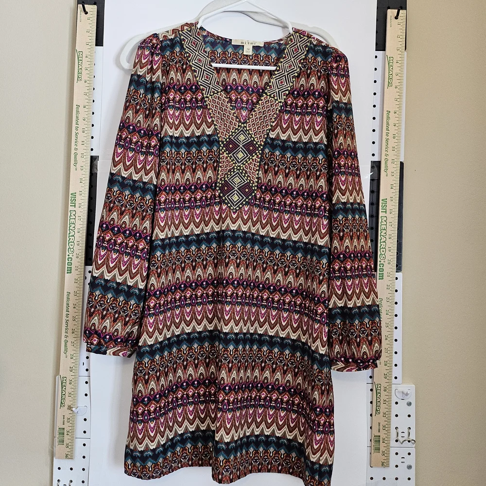 Miami Multicolor Patterned Top - Picture 1 of 8